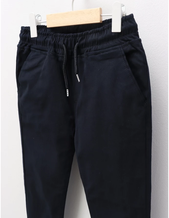 Pantaloni tercot, Arthur, bleumarin picture - 3