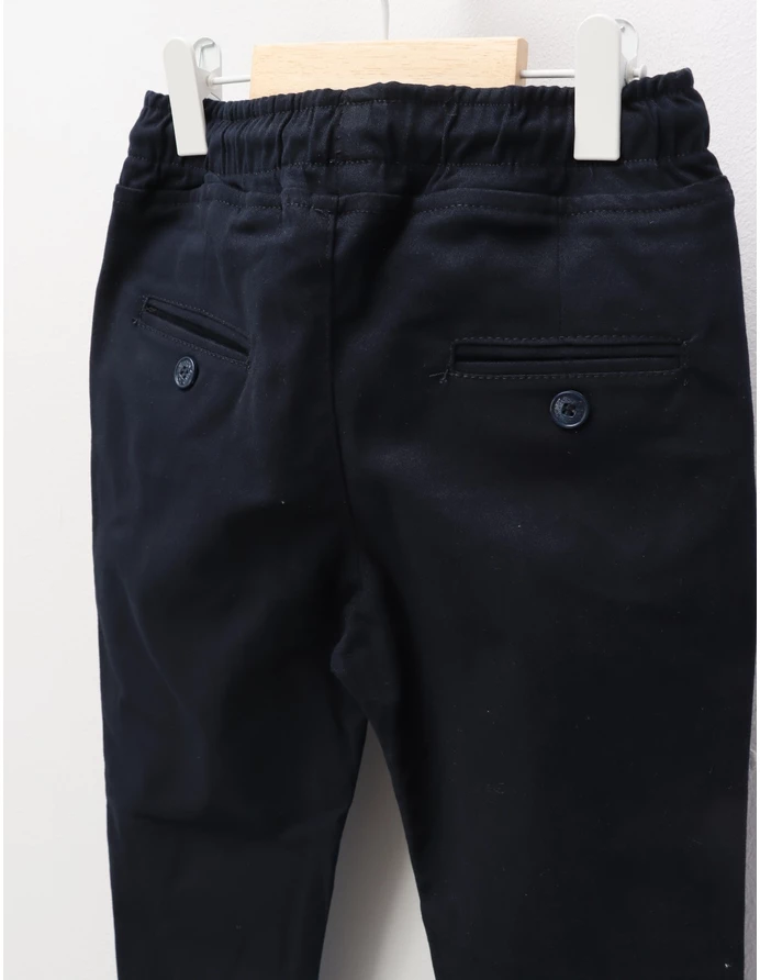Pantaloni tercot, Arthur, bleumarin picture - 4