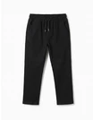 Pantaloni tercot, Arthur, negru picture - 1