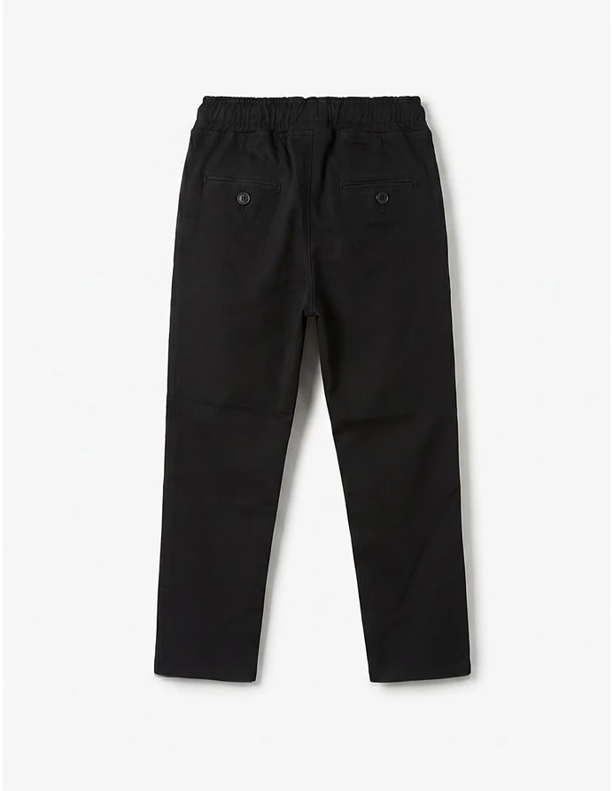 Pantaloni tercot, Arthur, negru picture - 2