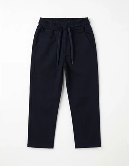 Pantaloni tercot, Leon, bleumarin inchis