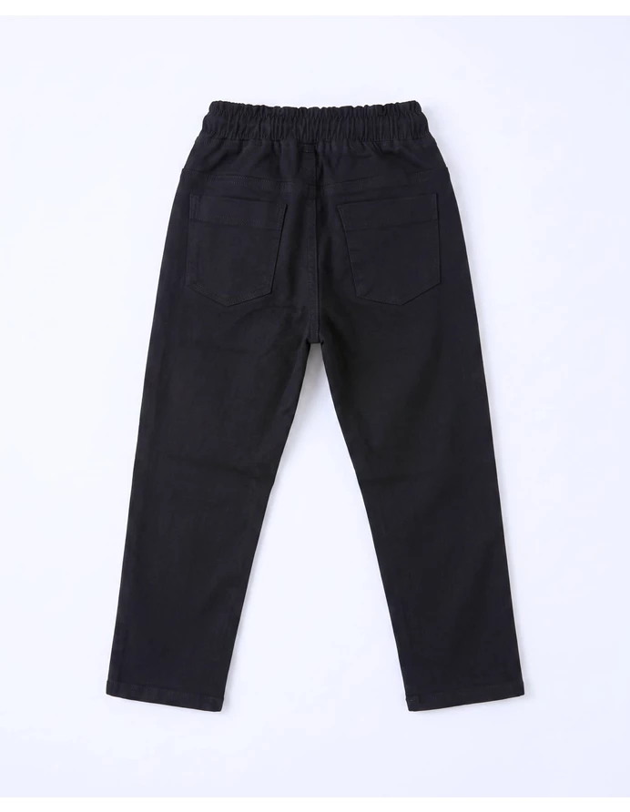 Pantaloni tercot, Leon, bleumarin inchis picture - 2