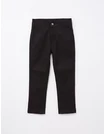 Pantaloni tercot Sergiu negru picture - 1