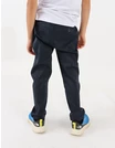 Pantaloni tercot uniforma slim, bleumarin picture - 2