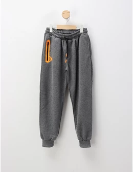 Pantaloni trening Ianis gri inchis