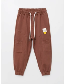 Pantaloni trening WORLD maro