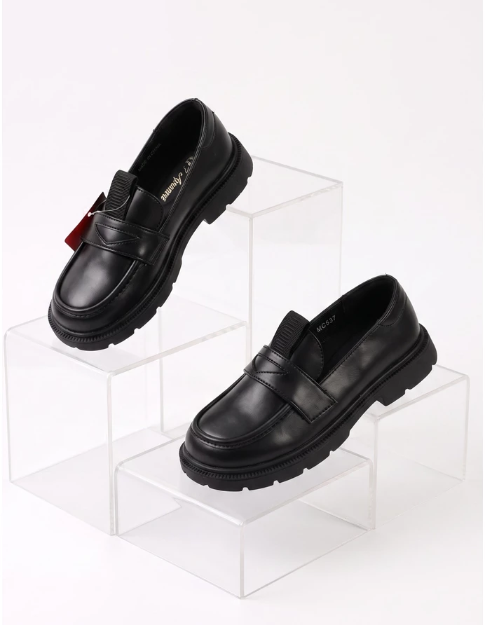 Pantofi eleganti Apawwa Ludmila negru picture - 2
