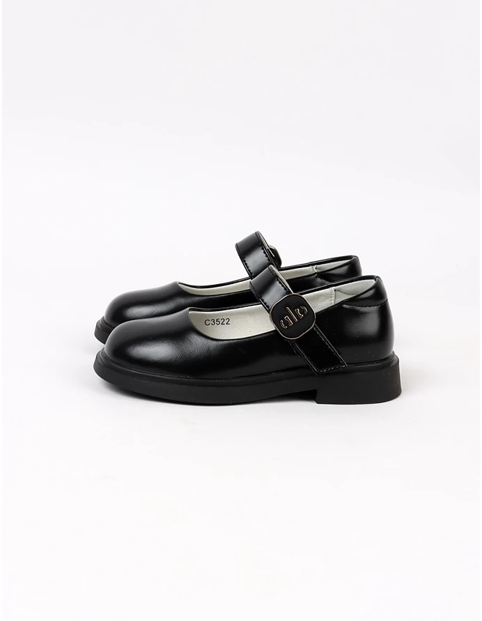 Pantofi eleganti Apawwa Walla negru picture - 3