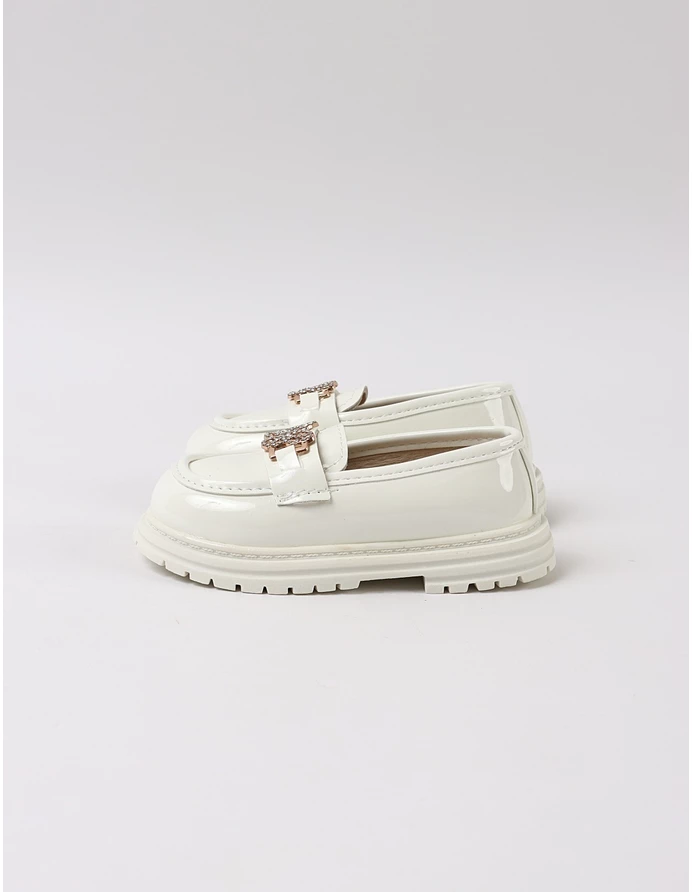 Pantofi eleganti Raissa alb picture - 3