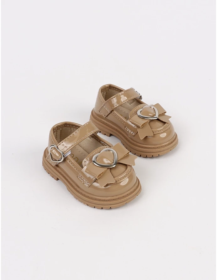 Pantofi eleganti Raissa bej picture - 3