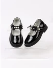 Pantofi perle Olivia negru picture - 1