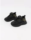 Pantofi sport Apawwa Rodrigo negru-kaki picture - 2