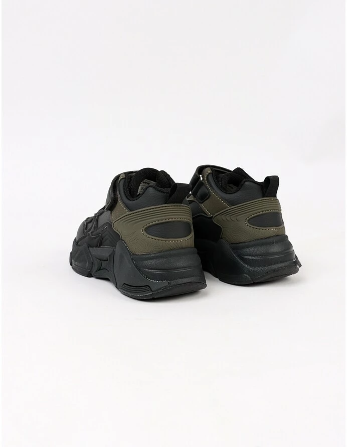 Pantofi sport Apawwa Rodrigo negru-kaki picture - 5