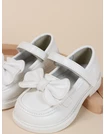 Pantofiori cu fundita Milano model alb 2