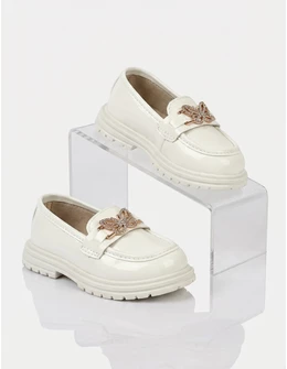Pantofiori eleganti Pamela ivoire
