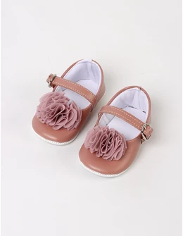 Pantofiori eleganti Yasmina, roz-prafuit