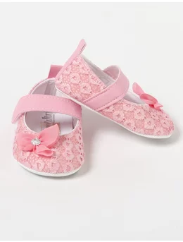 Pantofiori Isabella roz 2