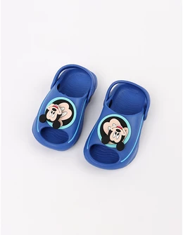 Papuci spuma Jibbtz rotativ Mickey, albastru