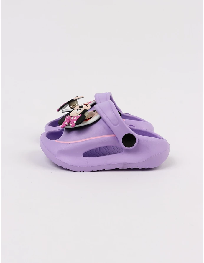Papuci spuma Jibbtz rotativ Minnie, mov picture - 5
