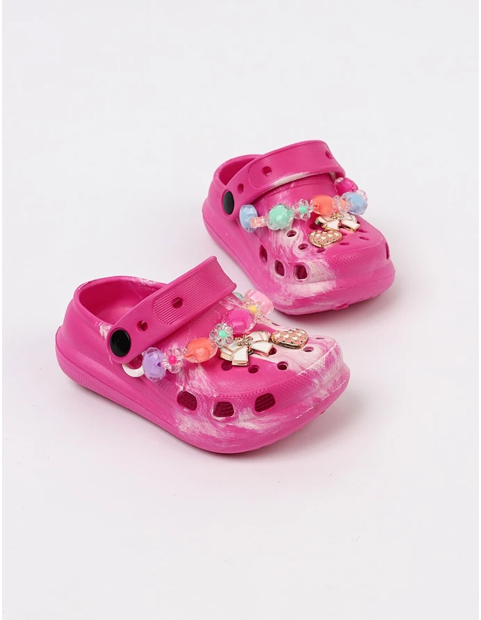 Papuci spuma usori Jibbtz Jewelry, ciclam picture - 3