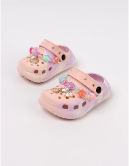 Papuci spuma usori Jibbtz Jewelry, corai