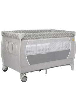 Patut de calatorie pliabil Skiddou Lunar, 2 nivele, Normandic Dream, Gri 2