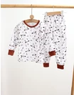Pijama bbc ML Romania, Cute Animal, alb-maro picture - 1