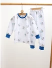 Pijama bbc ML Romania, Mama Bear, alb-albastru picture - 1