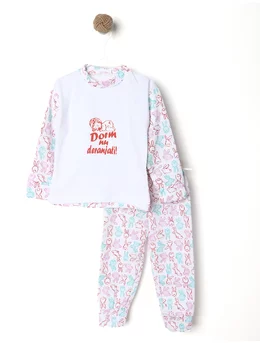 Pijama fetite vatuita Dorm nu Deranjati 1