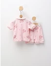 Pijama MS, Cu Happy, roz picture - 4
