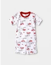 Pijama MS imprimata Love Cats rosu picture - 1