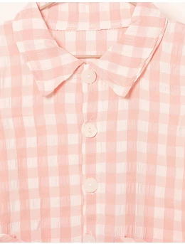 Pijama salopeta CAROURI roz 2