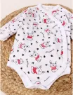 Body Imprimat Baby boy Bear, rosu picture - 3