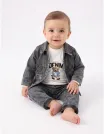 Compleu blug, Forever Denim, cu negru picture - 1