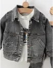 Compleu blug, Forever Denim, cu negru picture - 5