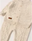 Compleu croset acrilic Alin, crem picture - 5