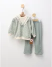 Compleu cu broderie Mada, model cu verde picture - 1