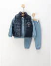 Compleu cu vesta, Born To Play, albastru picture - 2