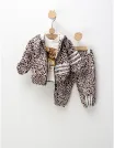 Compleu Two Leopard Cub, crem-negru picture - 2