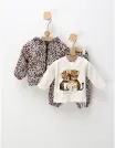 Compleu Two Leopard Cub, crem-negru picture - 7