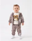 Compleu Two Leopard Cub, crem-negru picture - 1
