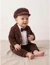 Costumas elegant Simon, cu maro picture - 1