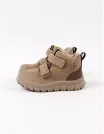 Ghete captusite copii Apawwa-velcro, maro picture - 3