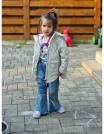 Pantaloni de blug Lilitop Evazat albastru picture - 2