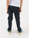 Pantaloni tercot uniforma slim, bleumarin picture - 2