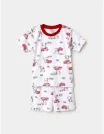 Pijama MS imprimata Love Cats rosu picture - 1