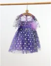 Rochita cu tulle si buline Ana, mov picture - 2
