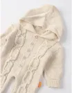 Salopeta cu gluga, Croset Kids, crem picture - 3