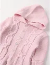 Salopeta cu gluga, Croset Kids, roz picture - 3
