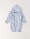 Salopeta cu gluga, Crosetel We Wear, blue picture - 2